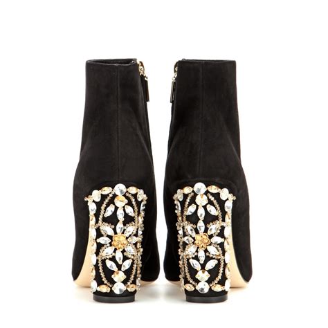 botas dolce gabbana|dolce and gabbana embellished boots.